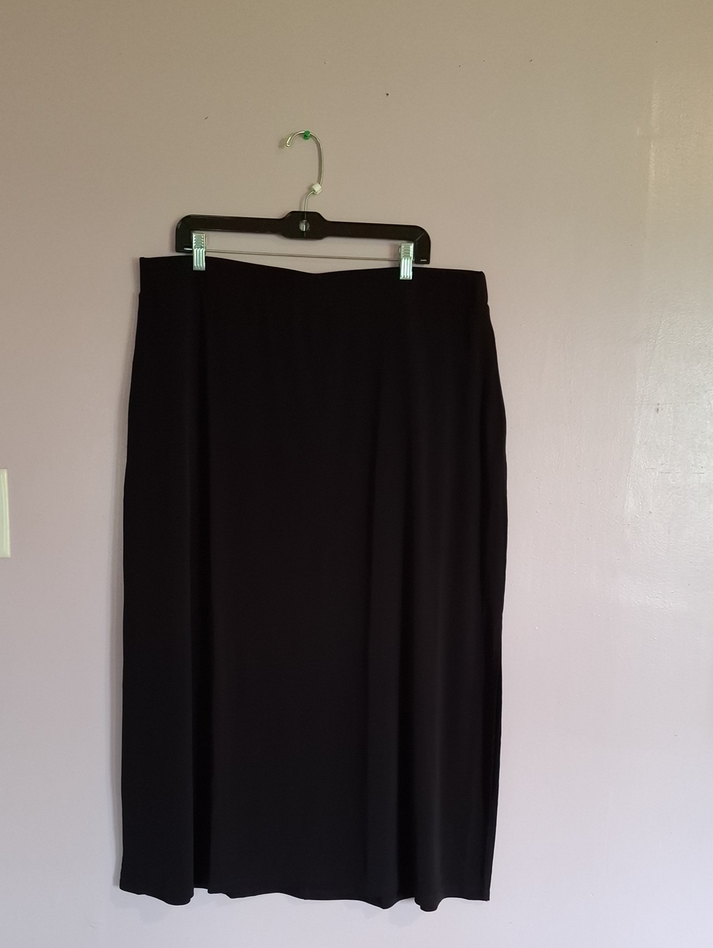 Lane Bryant Black Midi Skirt